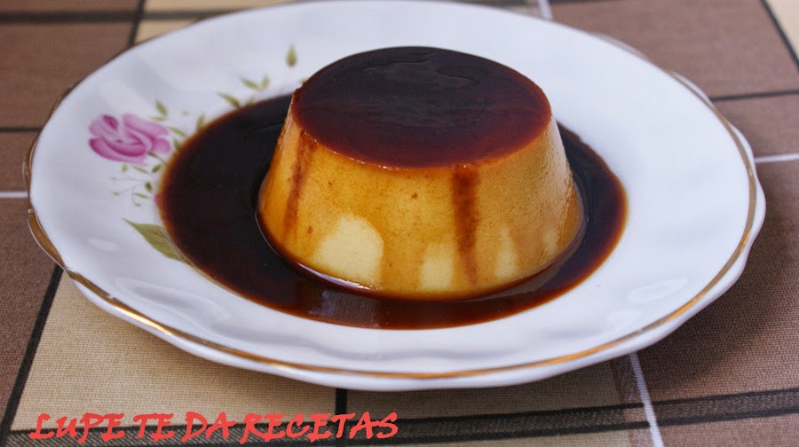Flan de castaña